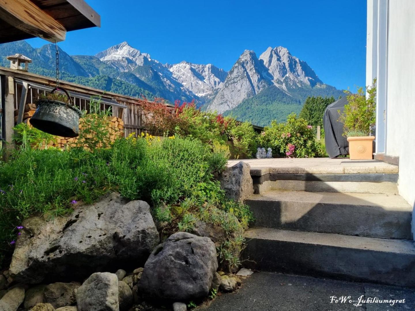 Haus Kreuzeckwiese - Fewo Juebilaumsgrat Garmisch-Partenkirchen Exterior foto